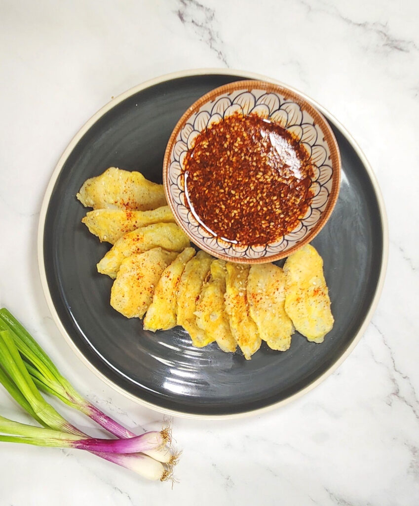 Saeng Sun Jun : Quick Korean Pan-Fried Fish with dipping sauce